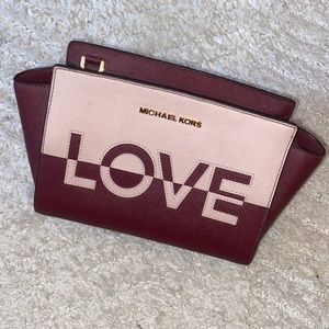 Two Tone Crossbody Purse